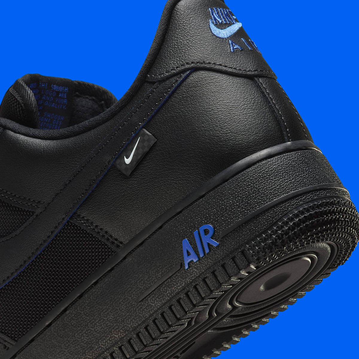 Nike Air Force 1 Low Black Game Royal Hm9605 001 6