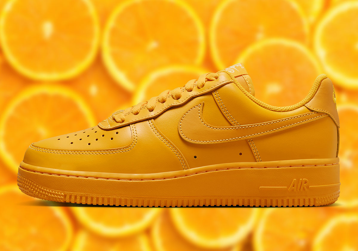 Nike Floods The Air Force 1 Low In “Laser Orange”