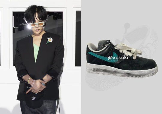 G-Dragon's PARANOISE Air Force 1 With Nike Returns With New Swoosh Colorways