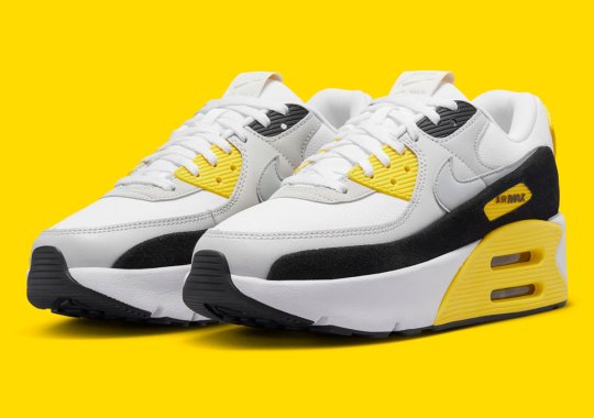 The Nike Air Max 90 LV8 Surfaces In “Speed Yellow”