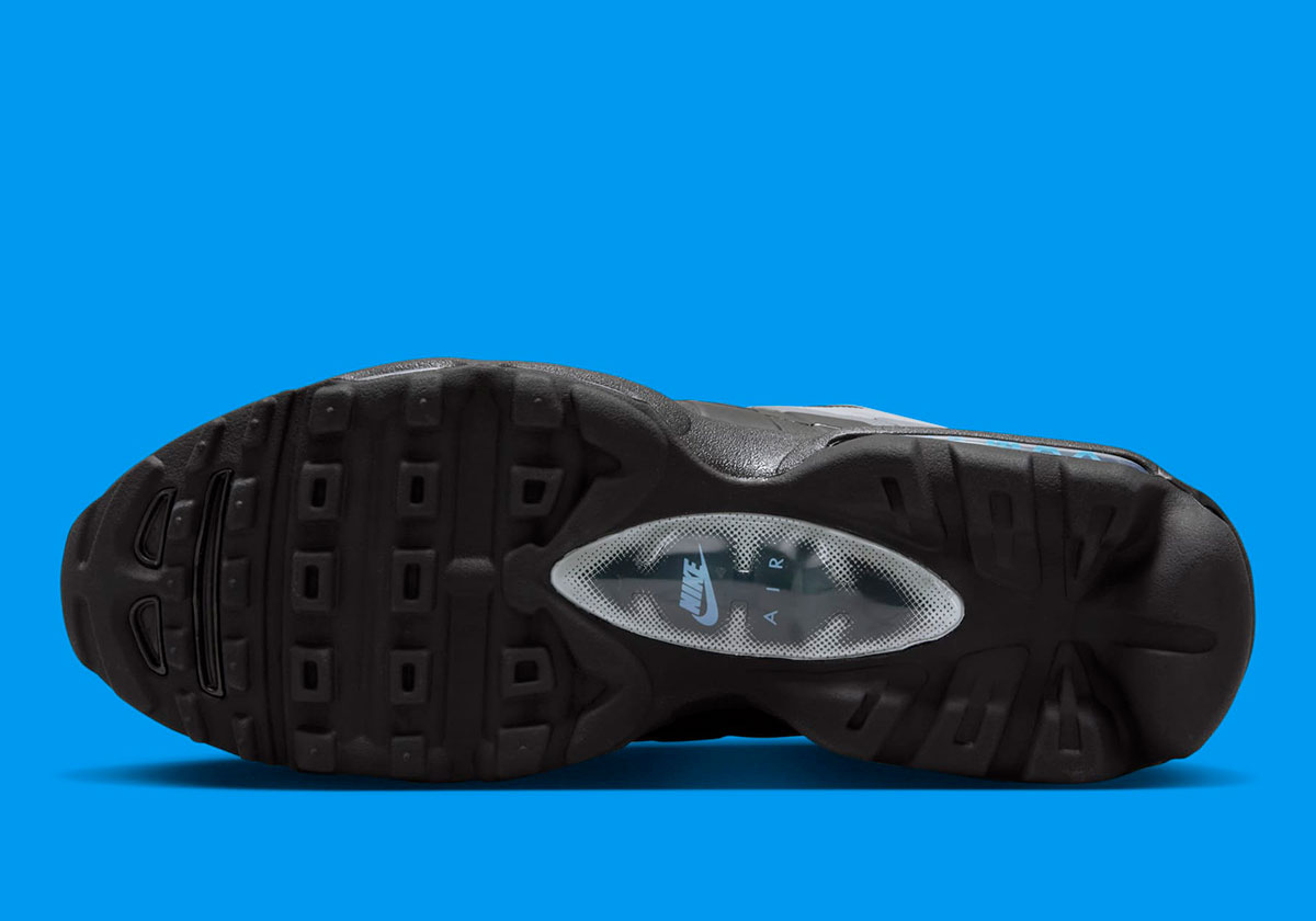 Nike Air Max 95 Ultra Black Neutral Grey University Blue Hm9608 001 6