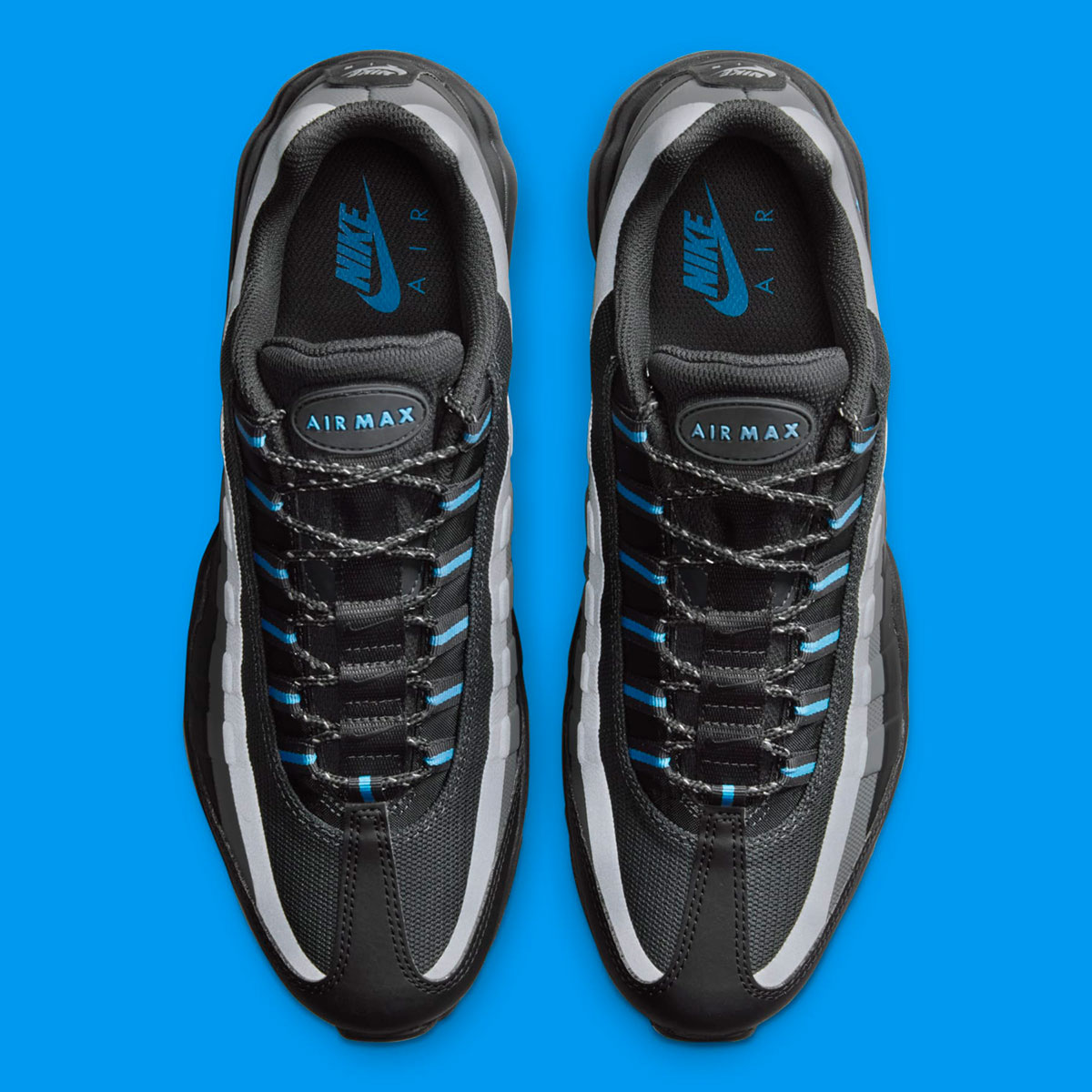 Nike Air Max 95 Ultra Black Neutral Grey University Blue Hm9608 001 8