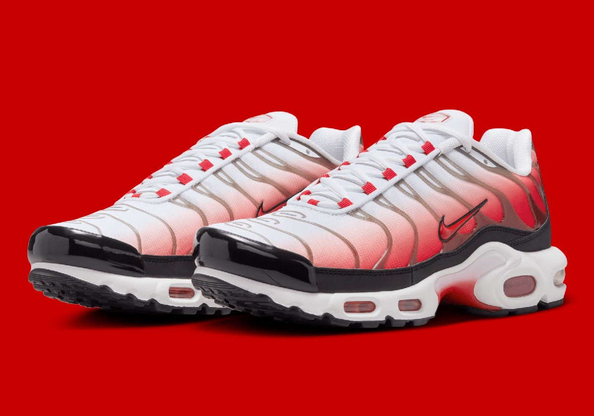The Nike Air Max Plus Is On Fire In "Gym Red"