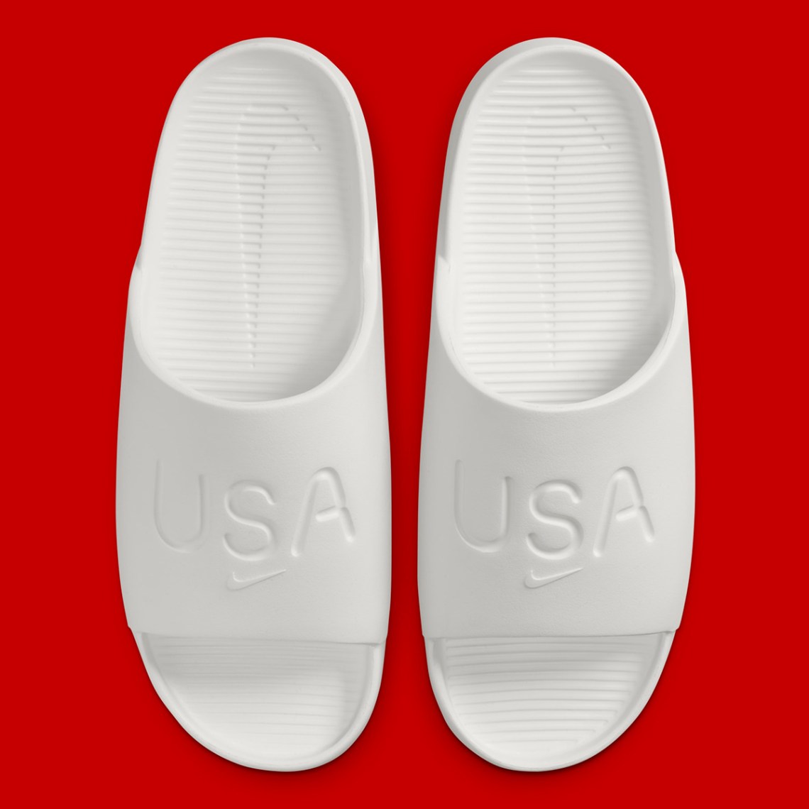 Nike Calm Slide USA FV5601-100 | SneakerNews.com display picture 3
