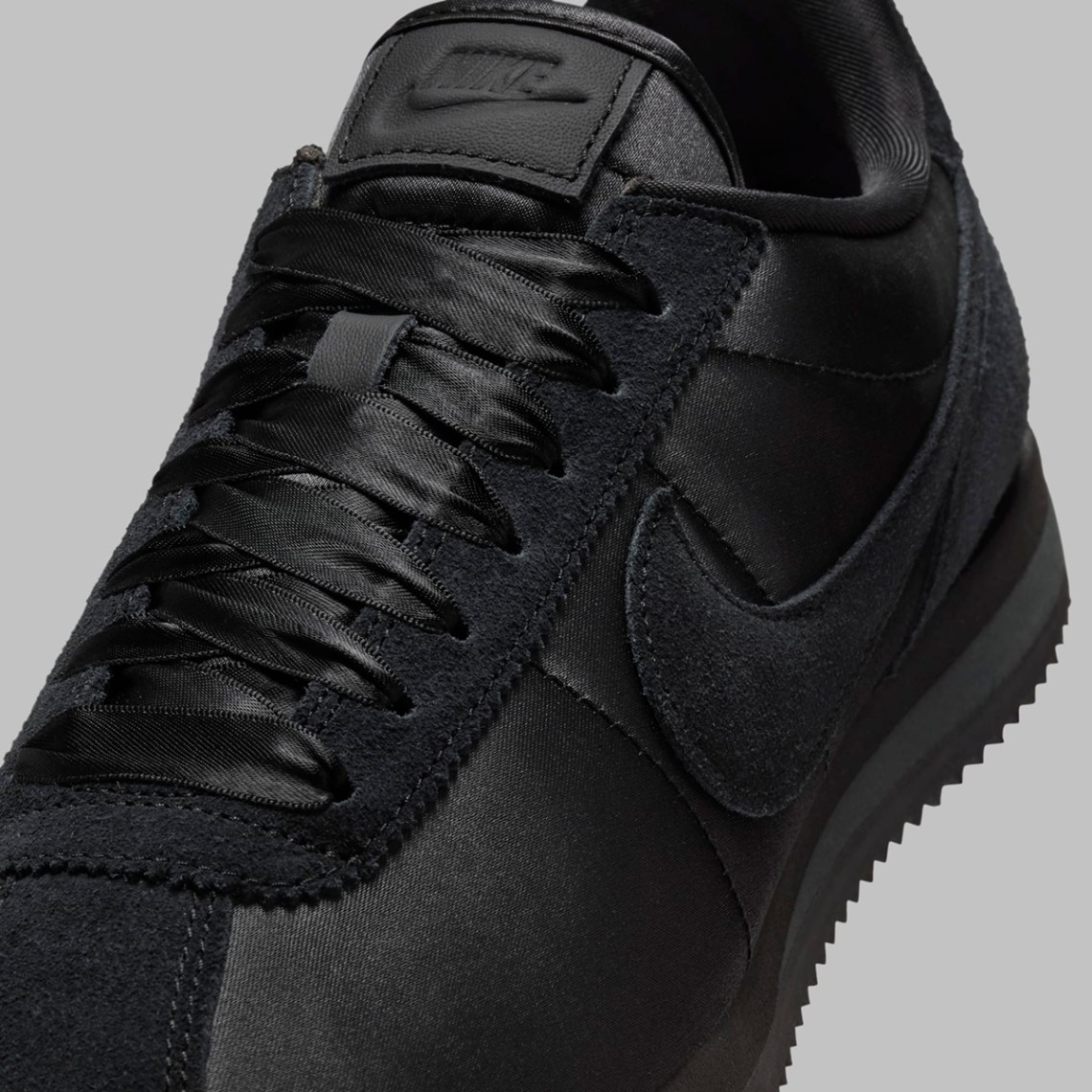 Nike Cortez Womens Satin Black Fv5420 001 5