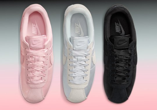 Satin Takes Over A Pack of Nike Cortez Colorways