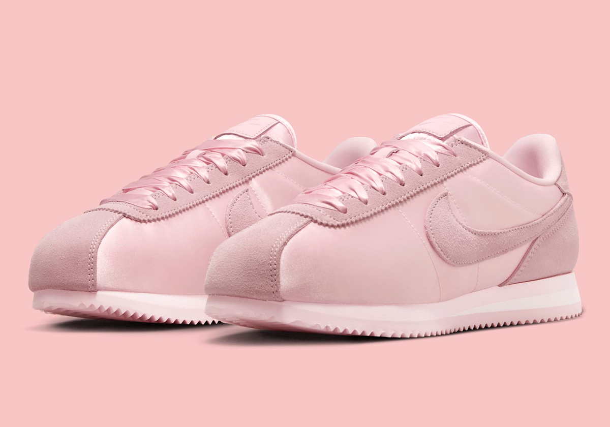 Nike Cortez Womens Satin Pink Fv5420 600 5