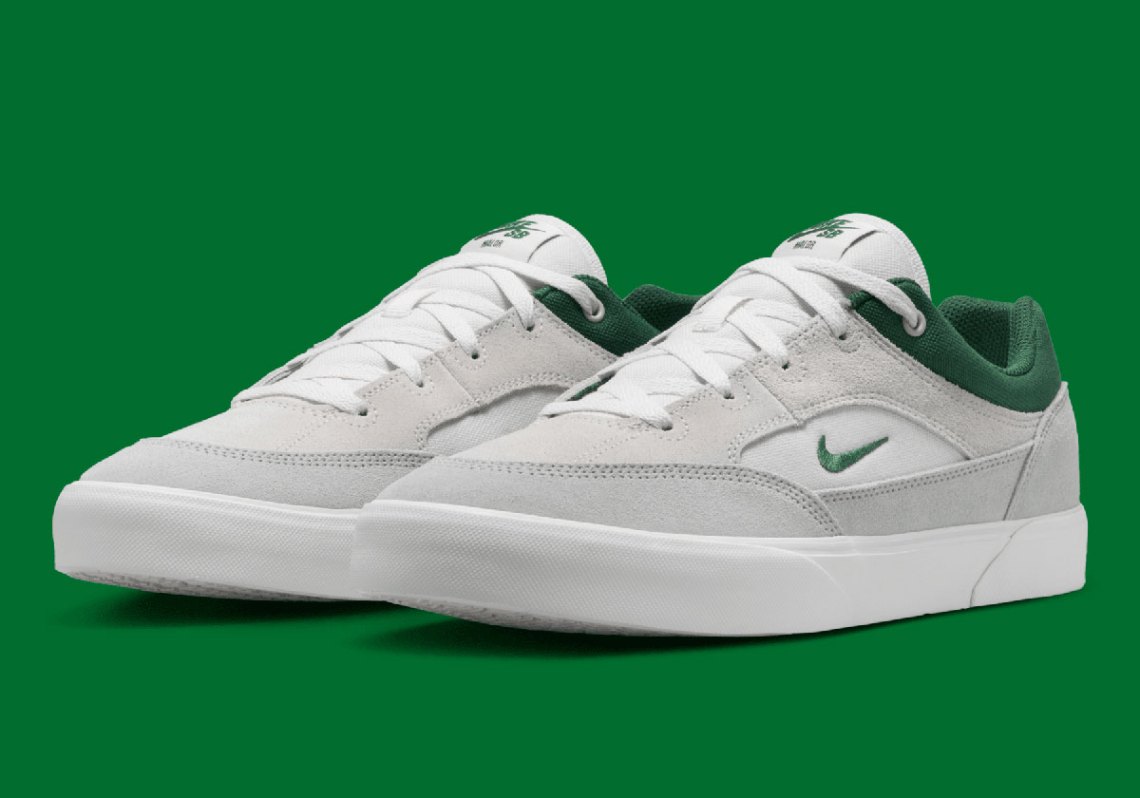 Nike Sb Malor Grey Green Fv6064 002