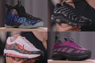 Galaxy Foams, Air Max Sunders, And Every Other Nike Release Previewed On SNKRS Live