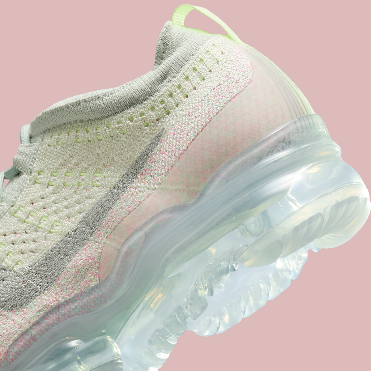 womens vapormax flyknit barely volt