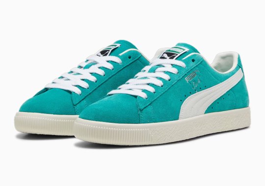 The Puma Clyde OG Gets A Minty "Spectra Green" Colorway