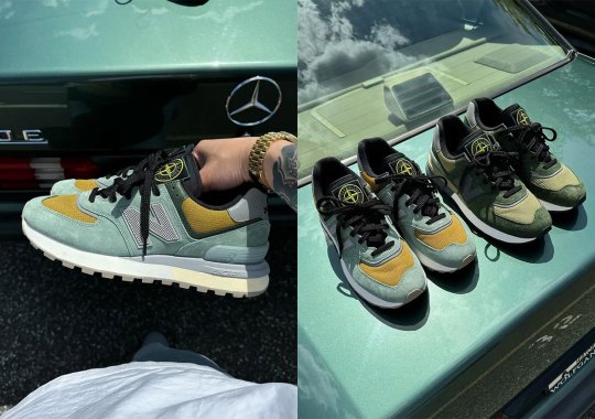 Stone Island And New Balance Join Up For The 574 Legacy
