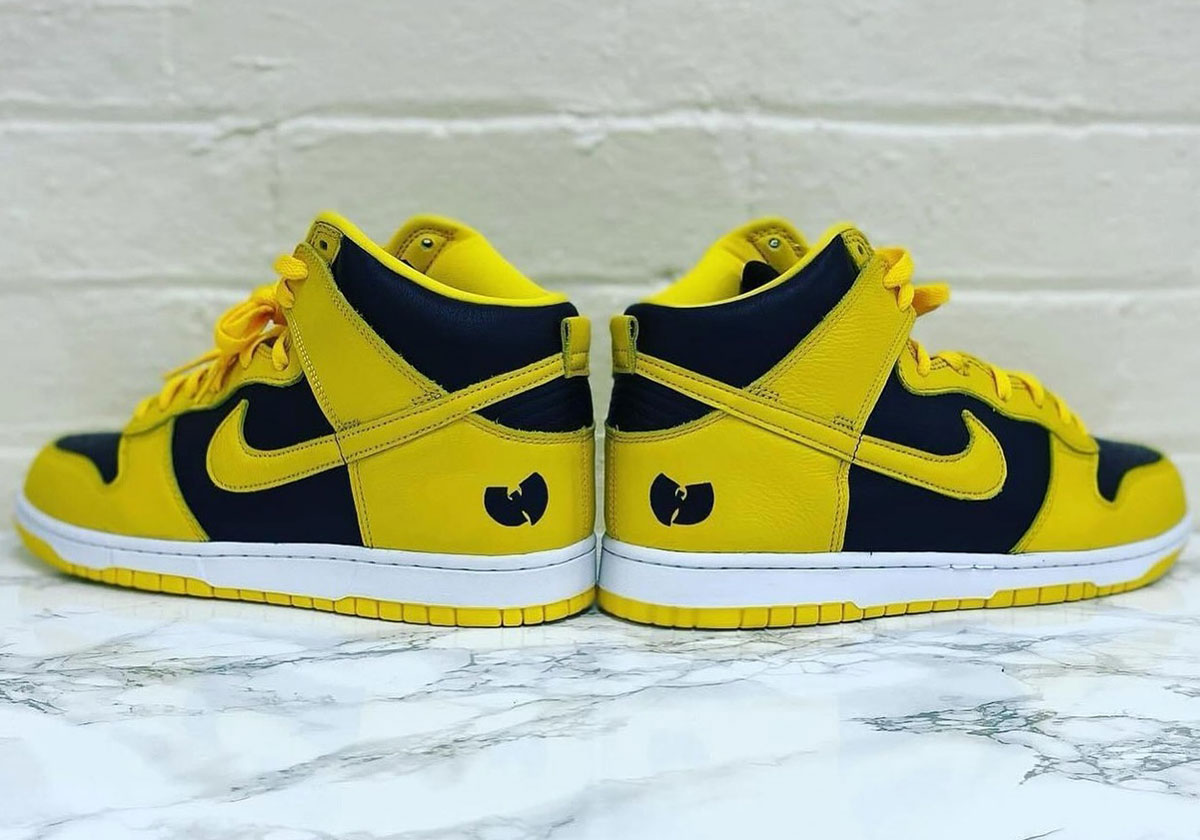 First Look At The Wu-Tang blue nike Dunk High