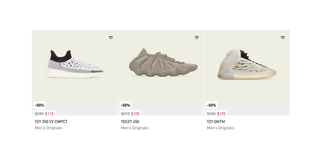 Yeezys Are 50% Off