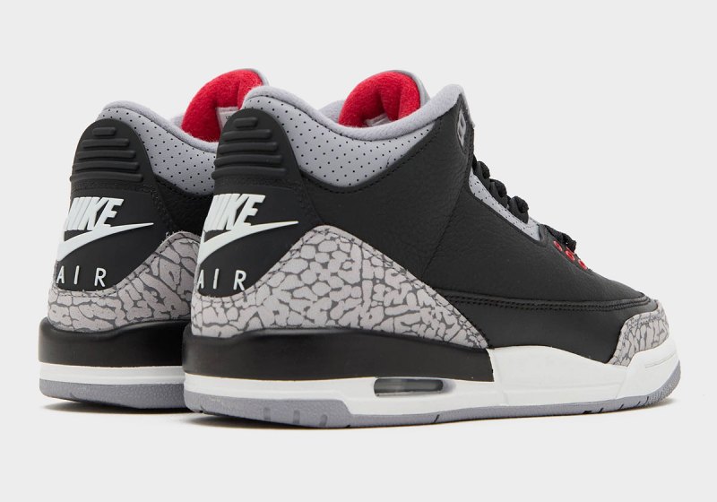 jordan 3 black cement 2024 release