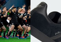 New Zealand’s “All Blacks” National Rugby Team Gets Their Own adidas Gazelle