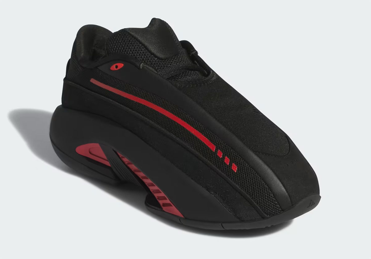 The adidas MAD IIINFINITY Surfaces In “Core Black/Red”