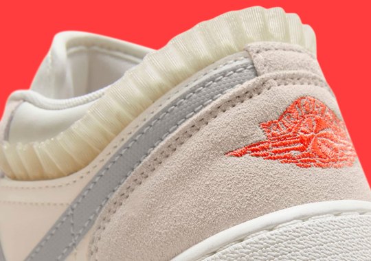 This Playful Air Jordan 1 Low For Girls Adds Frilly Details