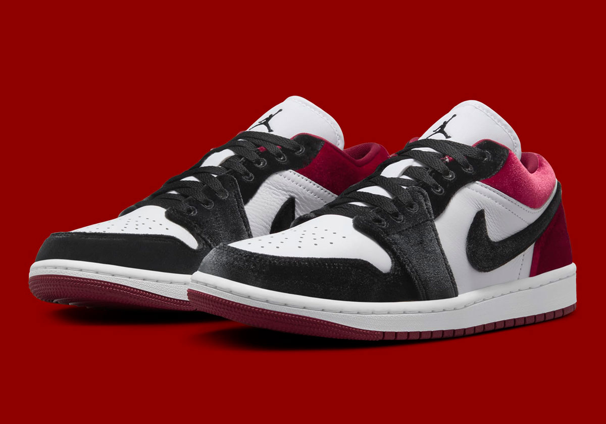 Air Jordan 1 Low Se Velvet Black Toe Fz3242 001 6