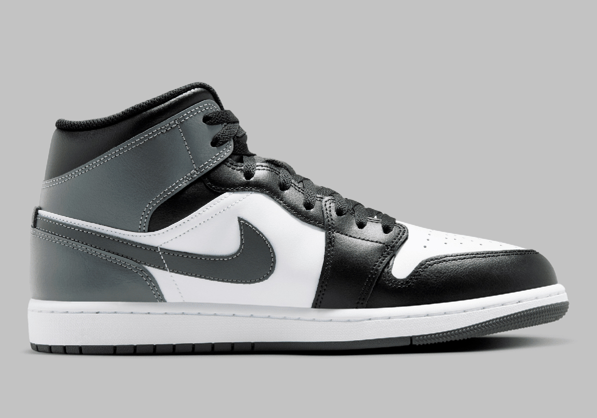 Air Jordan 1 Mid Black Iron Grey White Dq8426 001 6