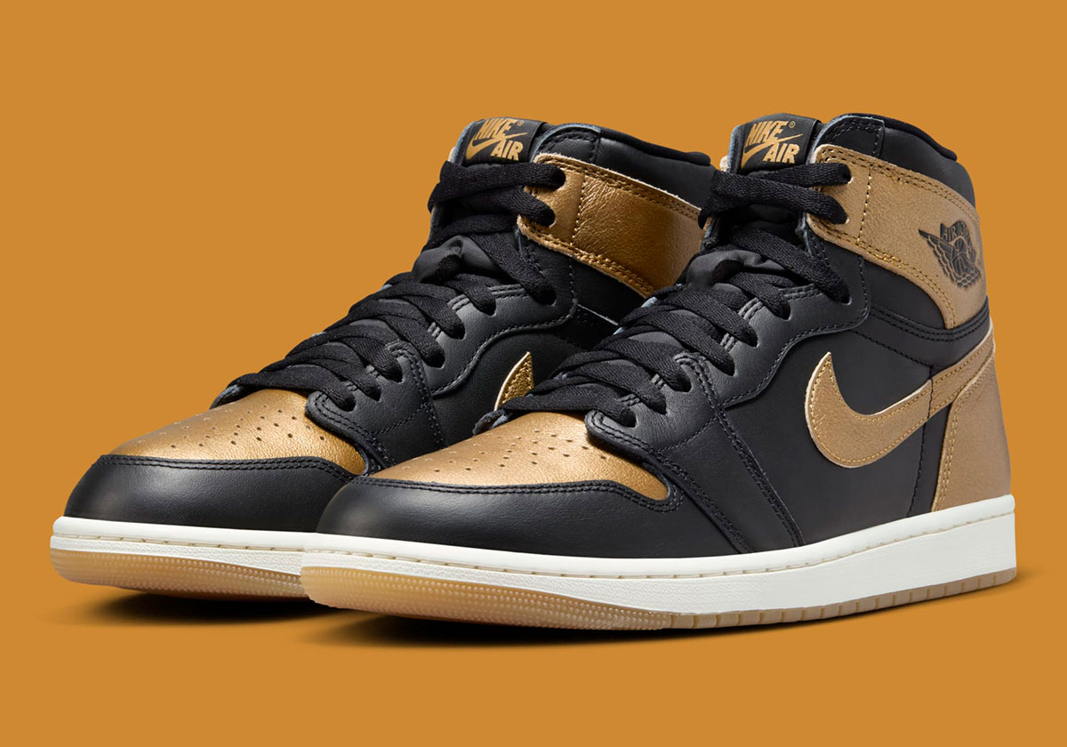 Air Jordan 1 Retro High OG Gold Medal DZ5485 071 Release Date SneakerNews