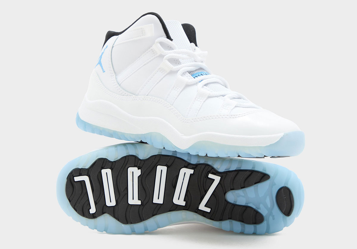 Air Jordan 11 Legend Blue Little Kids Ps 378039 104 3