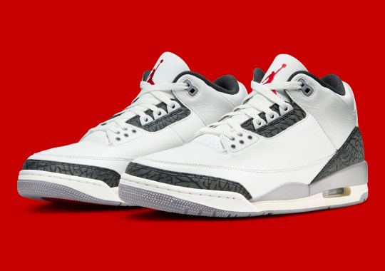 Official Images Of The Air Jordan 3 “Cement Grey”