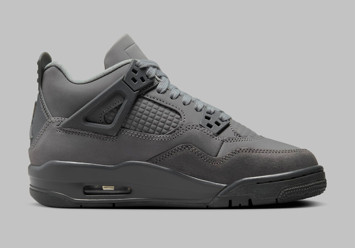 Jordan 4 cool grey grade school best sale