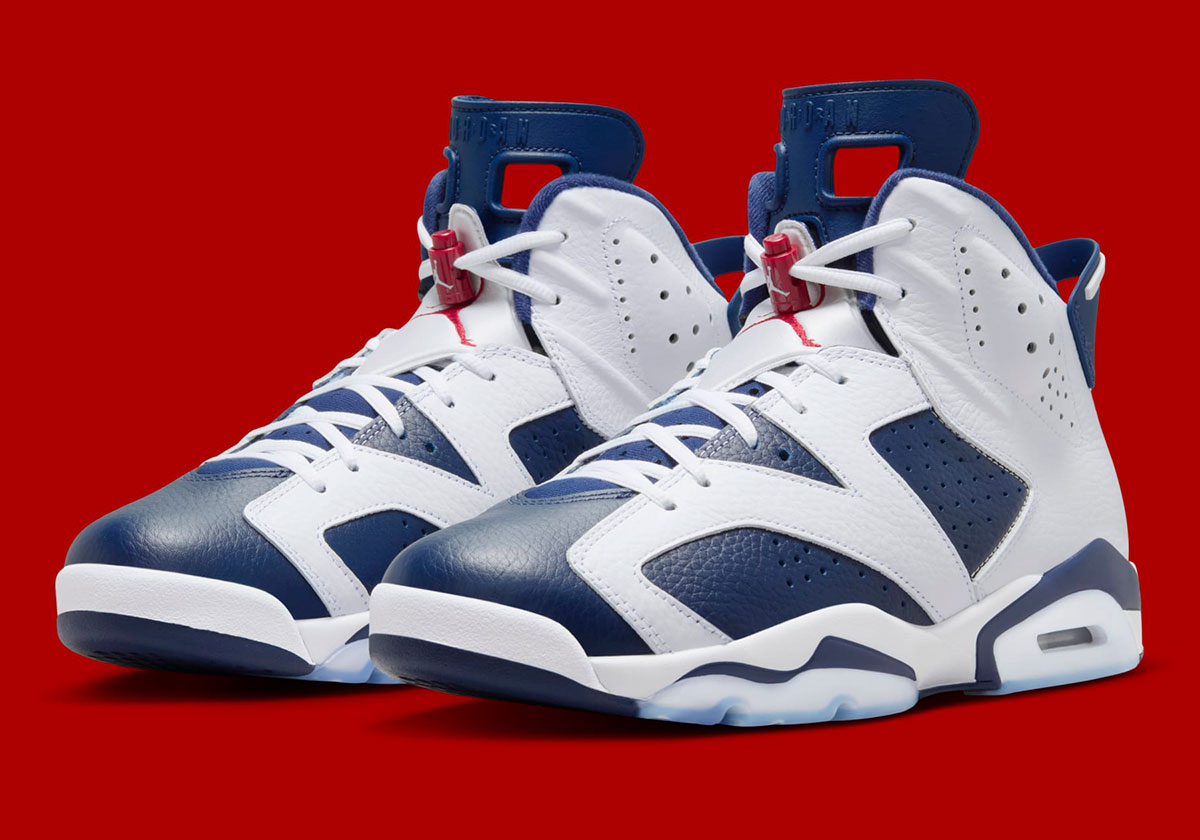 Official Images Of The Air Jordan 6 "Olympic"
