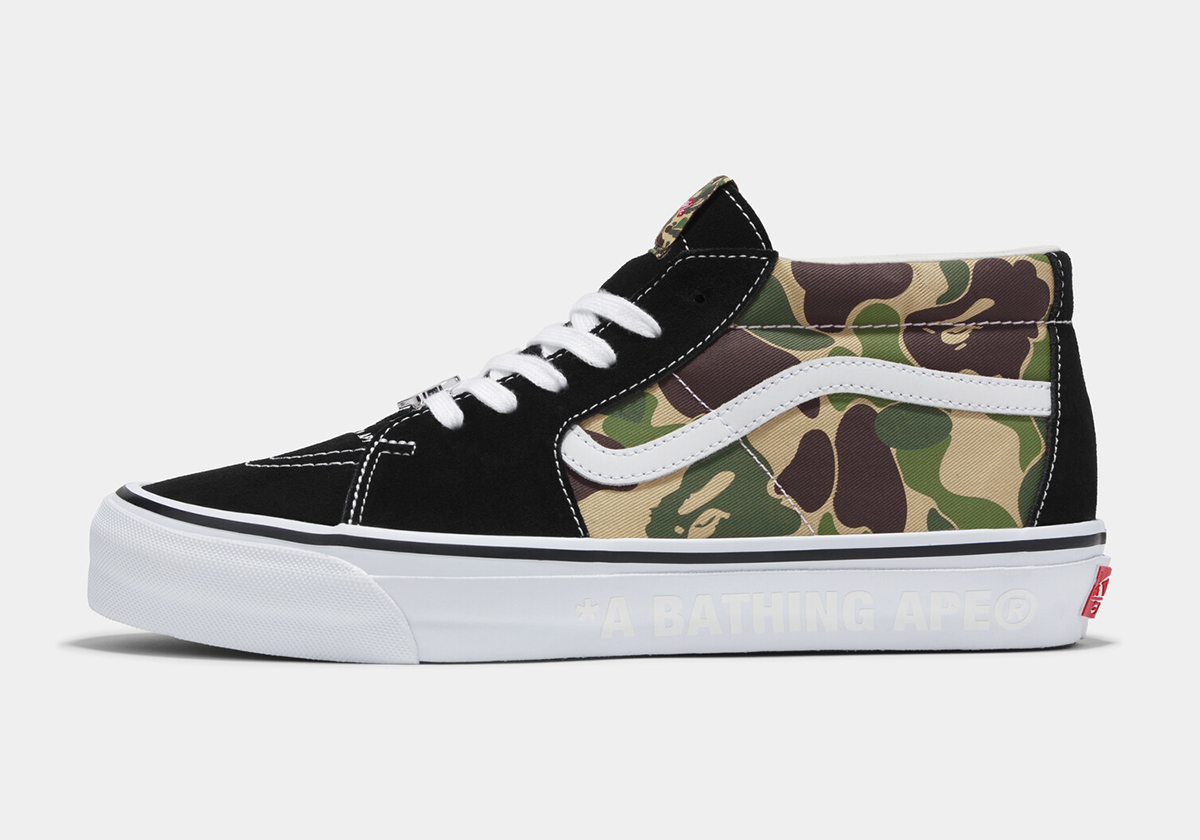 Bape Vans Sk8 Mid Vn000mzgcx3 4