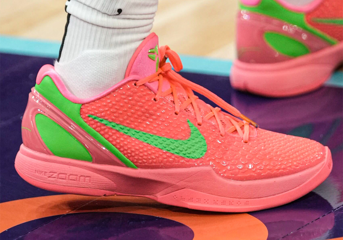 Caitlin Clark Appears At WNBA All-Star Weekend With The nike presto Kobe 6 PE