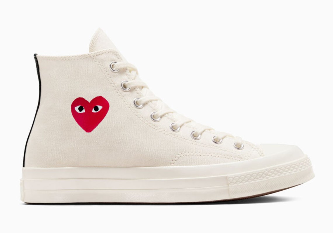 Cdg Heart Converse Chuck 70 A08800c