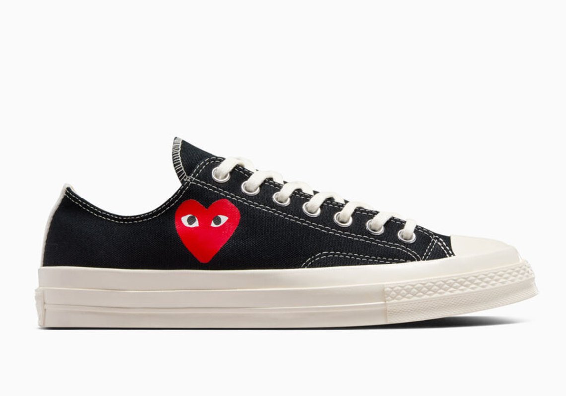 Cdg Heart Converse Chuck 70 A08804c