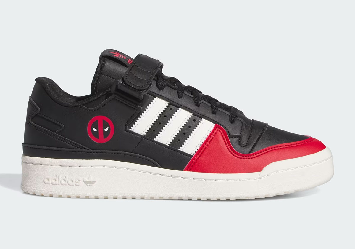 Deadpool Adidas Forum Low Kidpool Jr2481 1