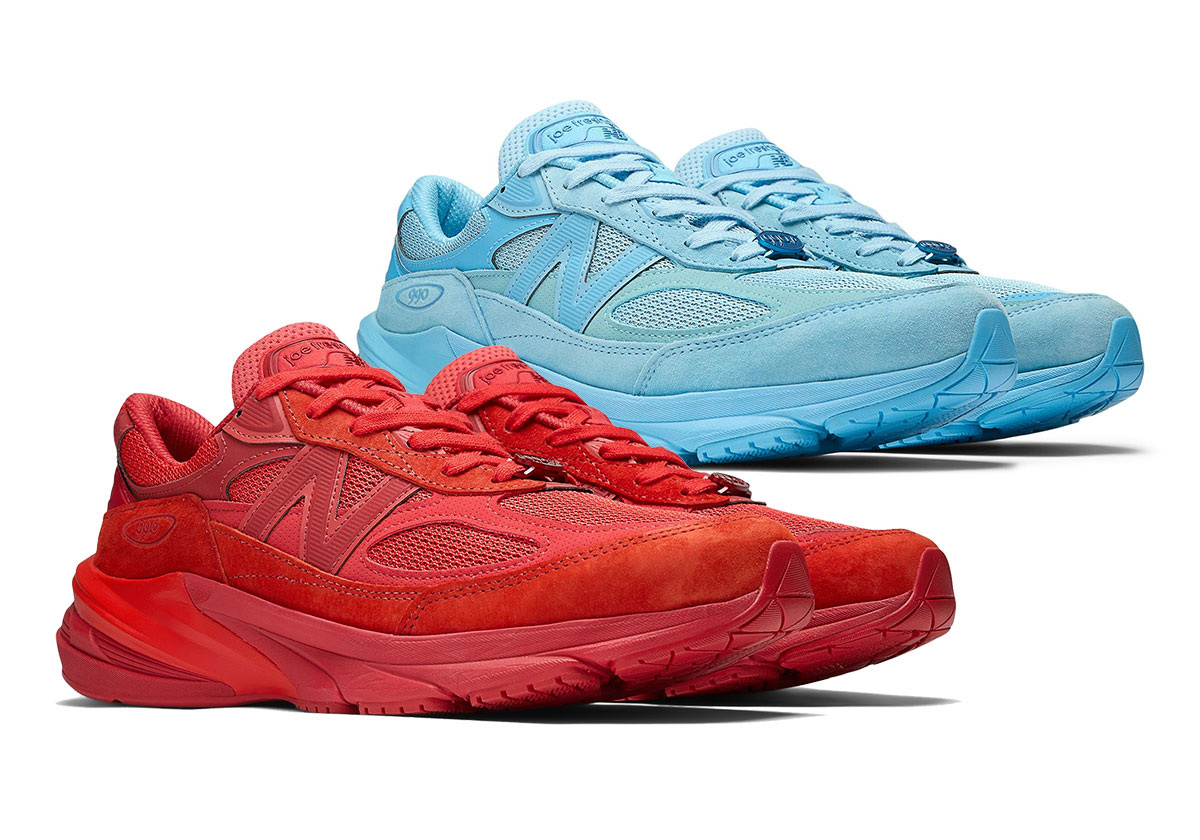 Where To Buy Joe Freshgoods' New Balance 990v6 "Prom Blue" & "Paris Red"