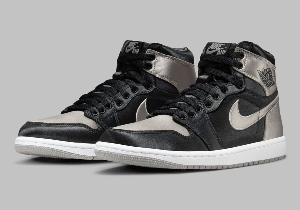 Official Images Of The Air Jordan 1 High “Satin Shadow”