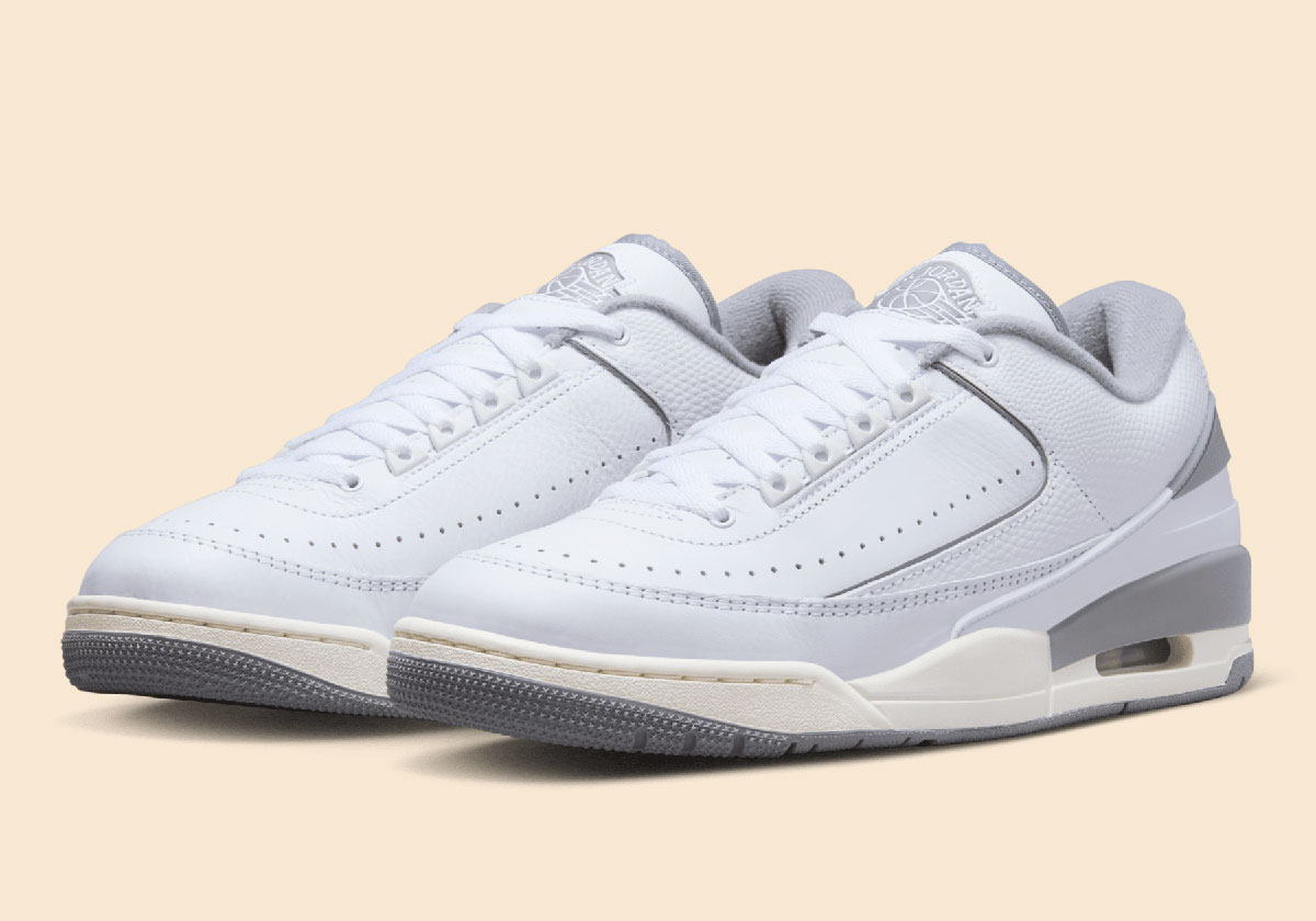 The Jordan 2/3 Swatches In "Cement Grey" Accents