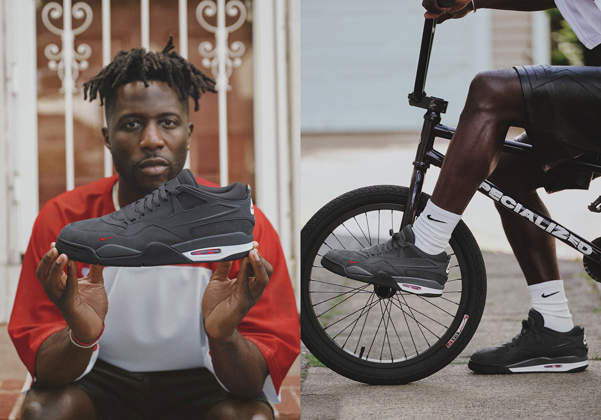 Nigel Sylvester x Bike Air Jordan 4 RM “Driveway Grey” Releases On August 8th