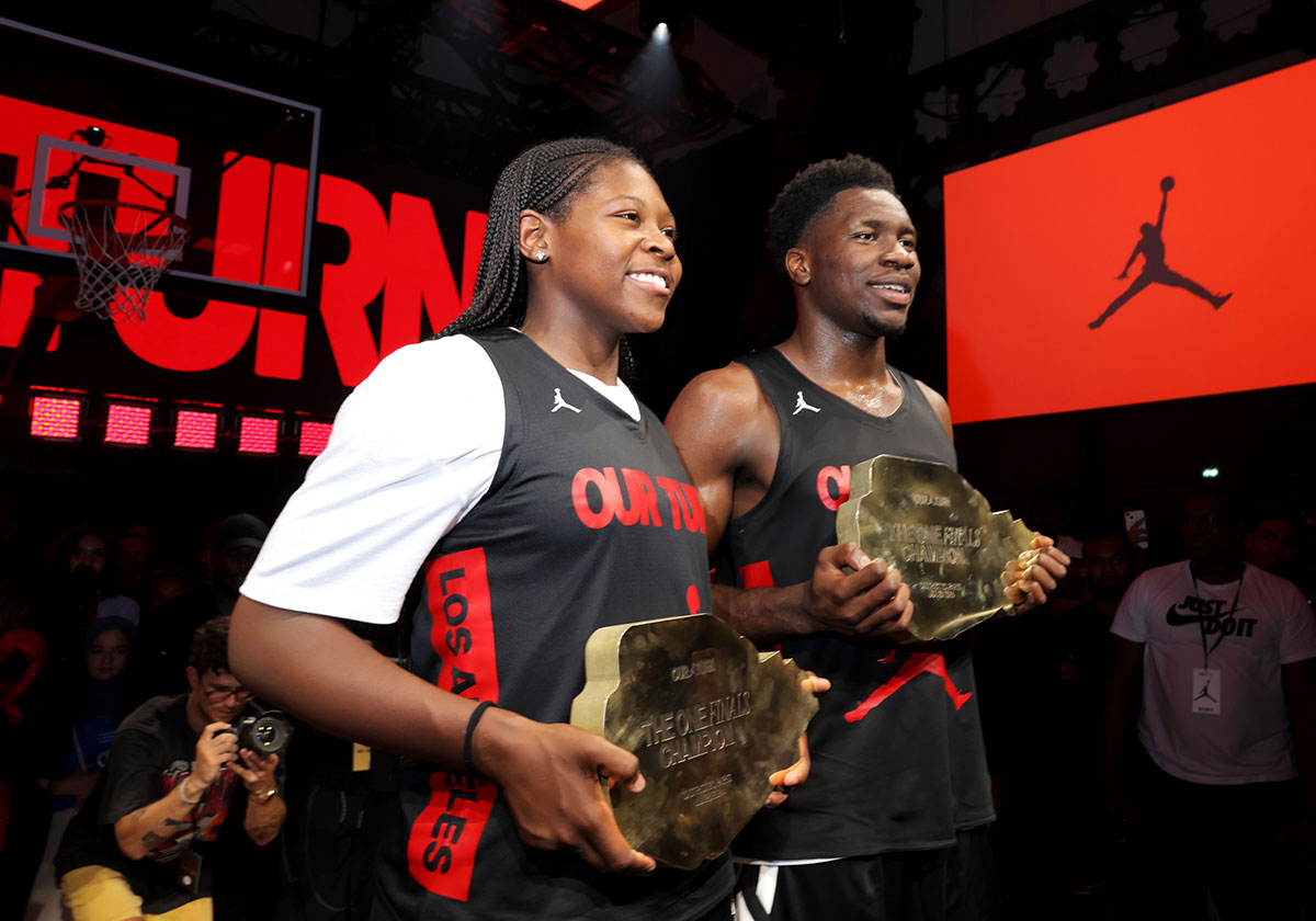 Steve Bah & Tatianna Griffin Crowned Winners Of Jordan Brand's Paris 1v1 Tournament