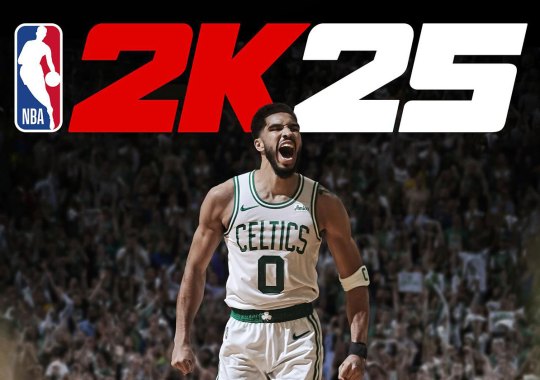 Jayson Tatum’s Jordan Tatum 3 Revealed On Cover Of NBA 2K25
