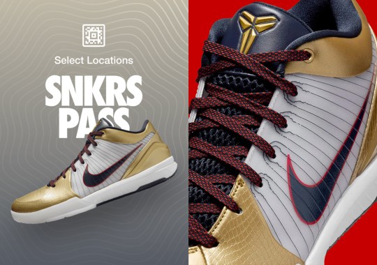 SNKRS PASS: Nike Kobe 4 "Gold Medal" (1:15 PM ET)