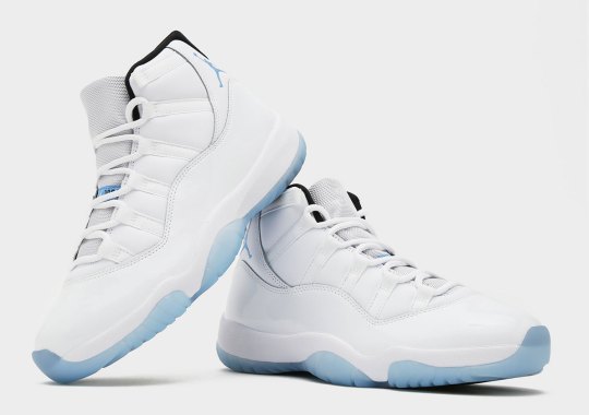 Official Retailer Images Of The Air Jordan 11 "Legend Blue"