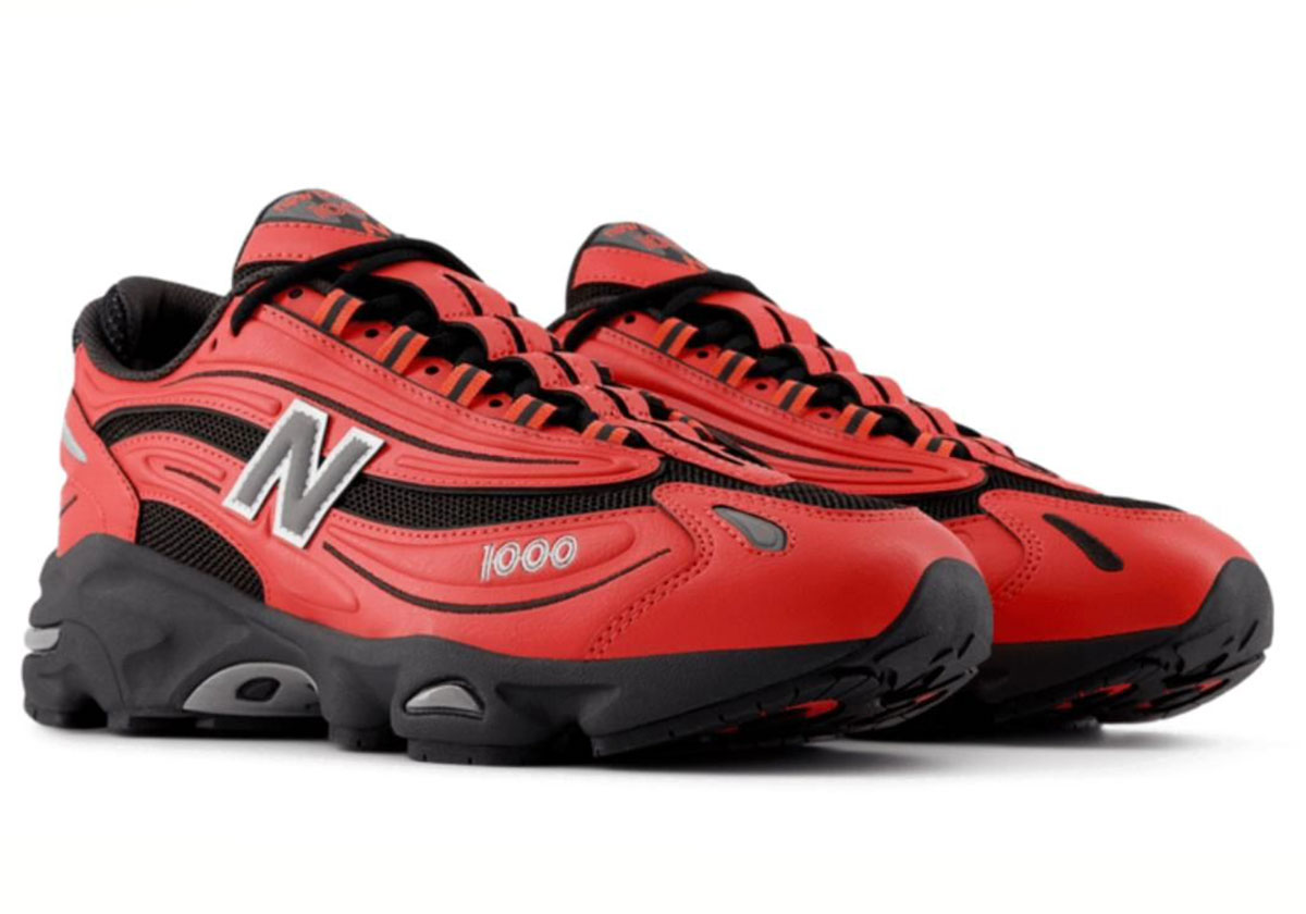 New Balance 1000 Red Black M1000MSR SneakerNews