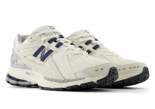 Navy Accents Punch Up The New Balance 1906R “Sea Salt”