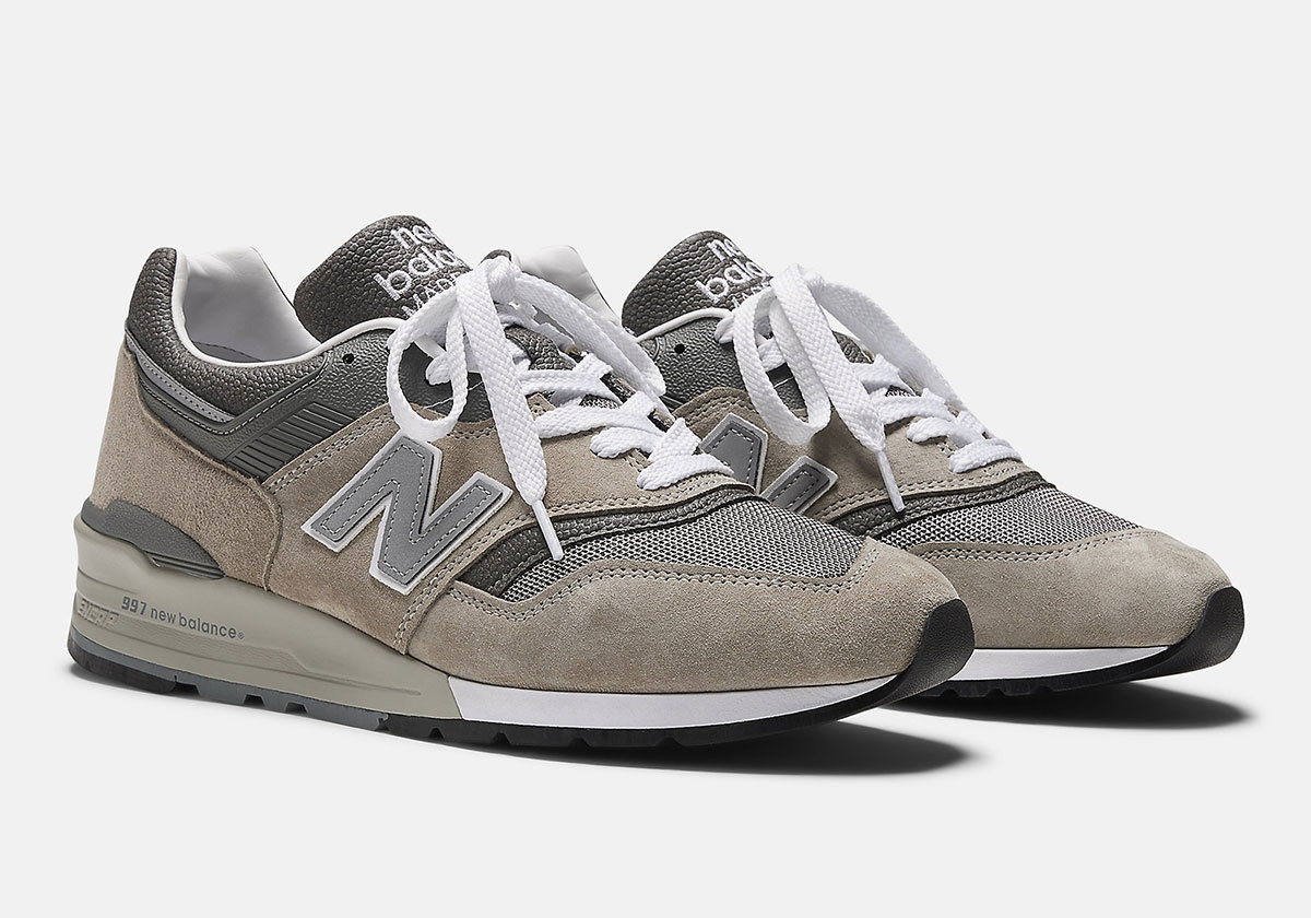 New Balance 997 Made In USA Grey U997GY SneakerNews