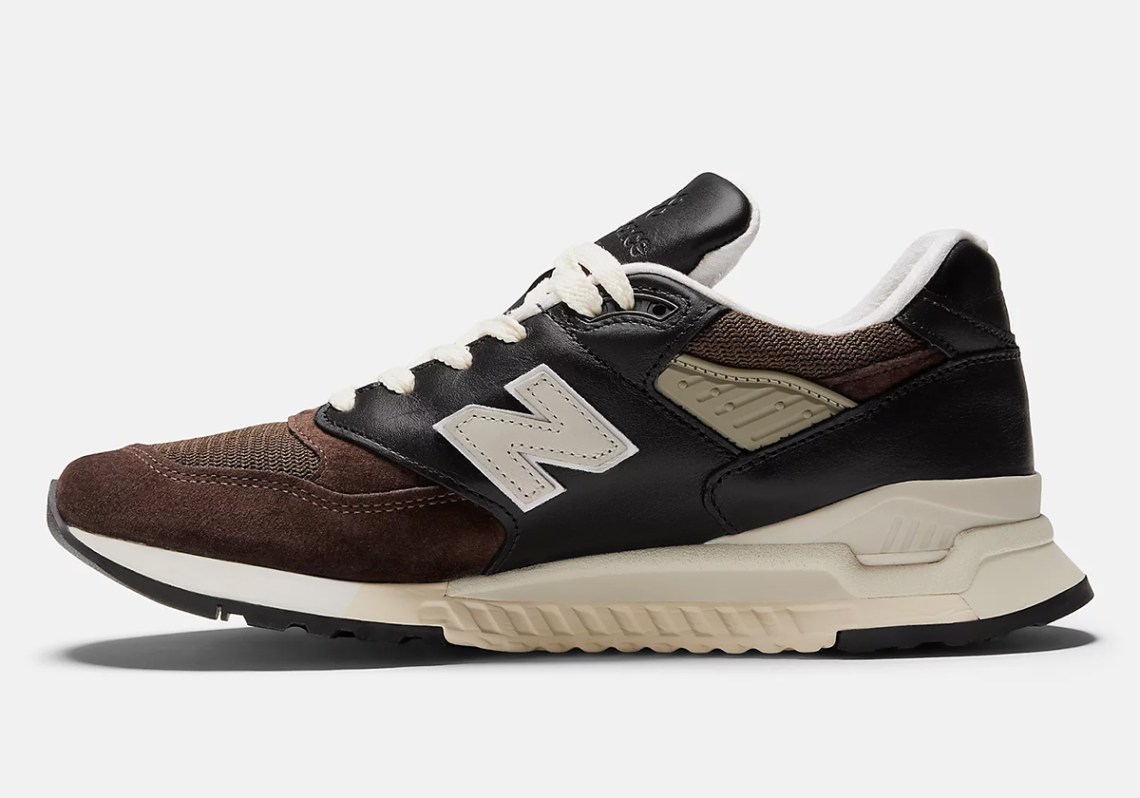 куртка лосини new balance Made In Usa Black Sea Salt Brown U998re 5