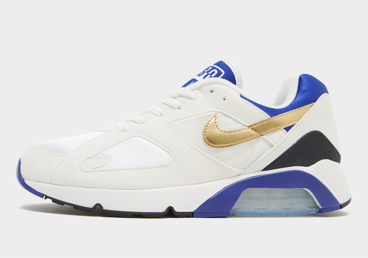 Nike Air 180 Summit White Metallic Gold Concord Fj9259 101 5