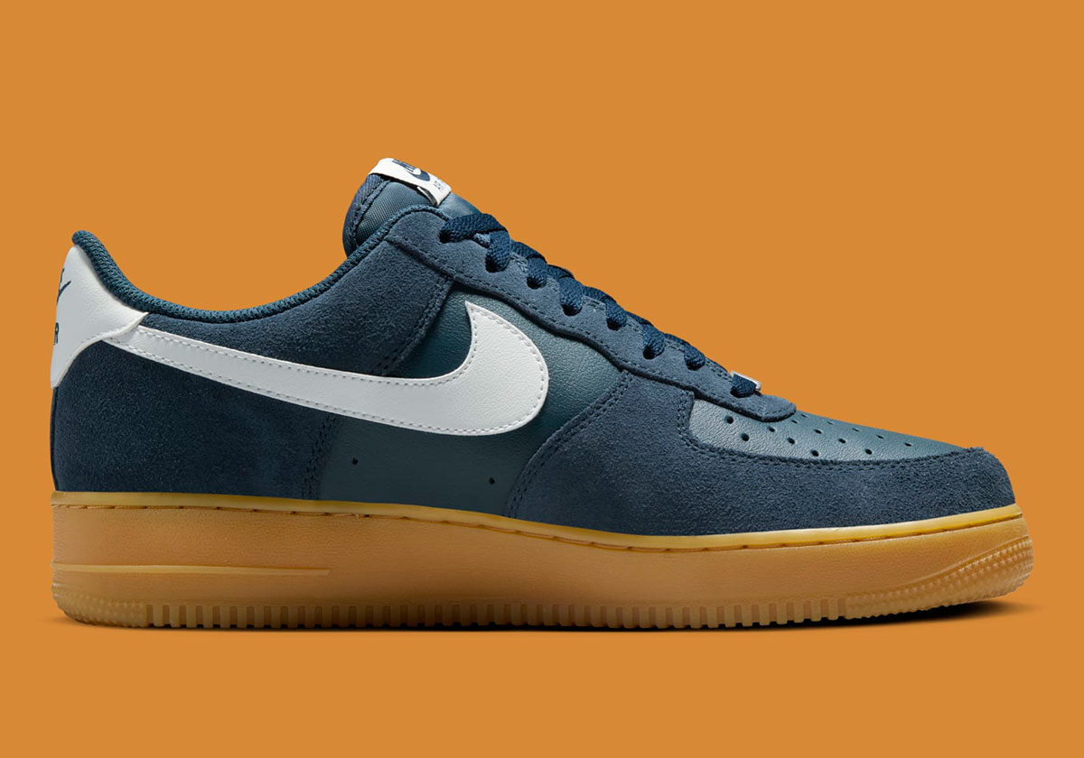 nike air force 1 low armory navy gum yellow fq8714 400 7