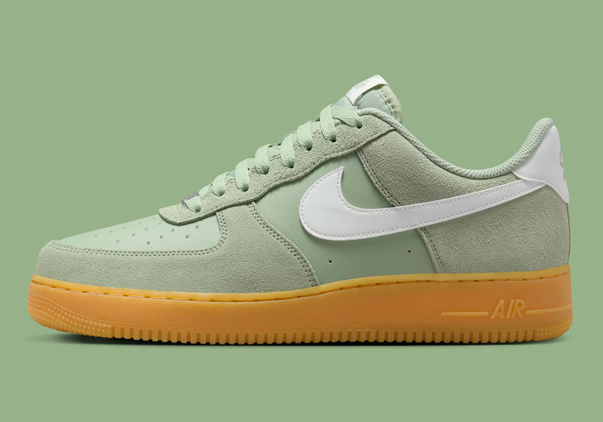 Nike Air Force 1 Low Jade Horizon Gum Light Brown Summit White FQ8714 300 SneakerNews