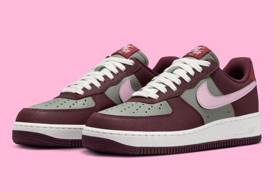 The Nike Air Force 1 Low Bridges Summer And Fall With “Pink Foam” Accents
